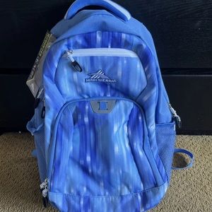 NEW HIGH SIERRA BACKPACK SCHOOL CAMPING PADDED FITS 15" LAPTOP ADJUSTABLE STRAPS